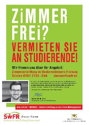 Zimmer für Studierende gesucht!